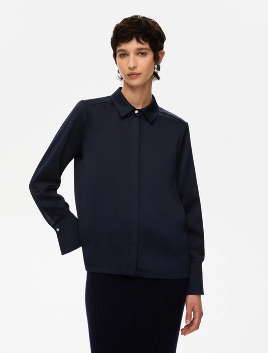 iBLUES SATIN SHIRT ACCOLTO