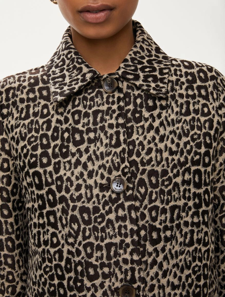 iBLUES ANIMAL-PRINT COAT