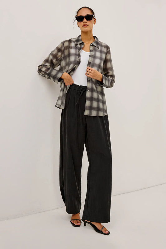 Rails Bishop Shirt Onyx Taupe