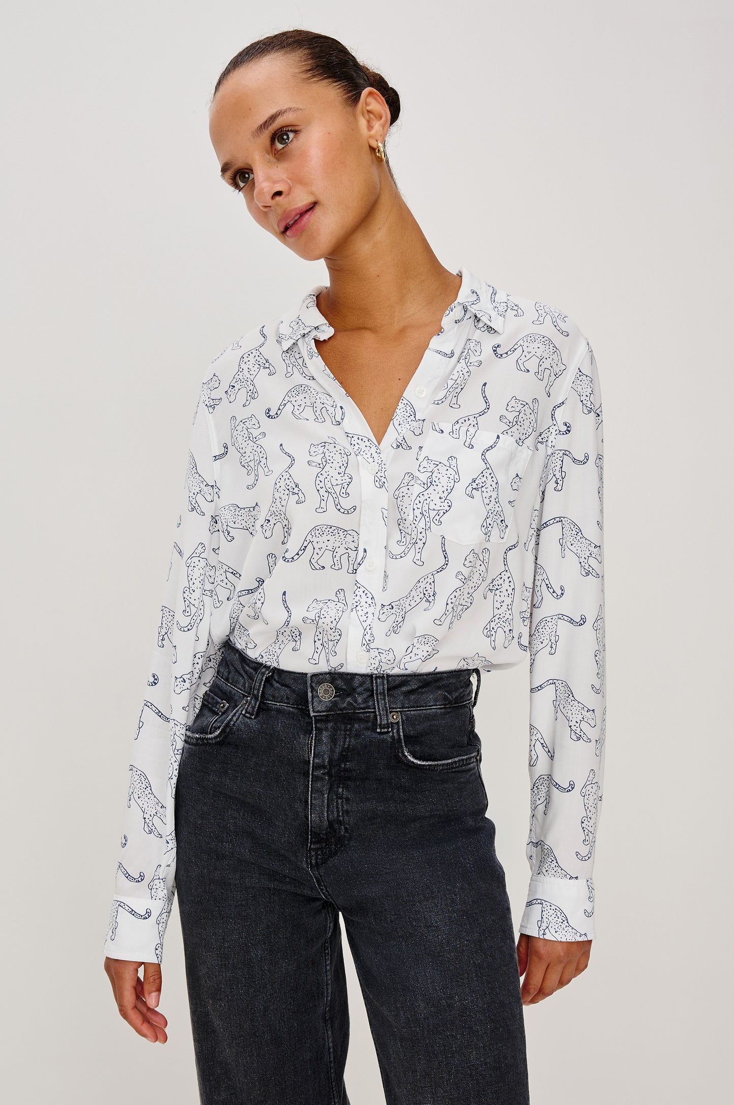 RAILS KATHRYN JAGUAR SHIRT