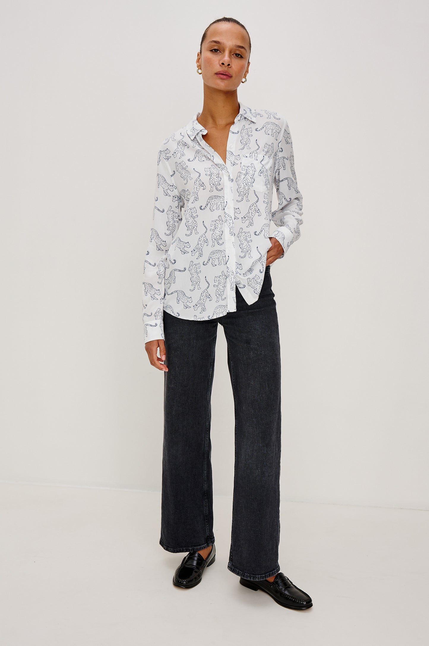 RAILS KATHRYN JAGUAR SHIRT