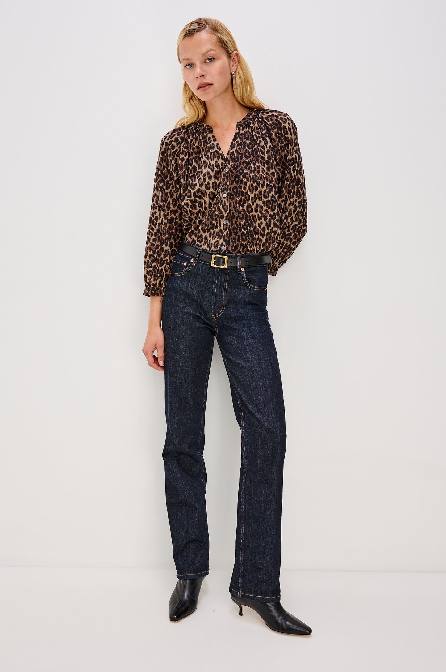 RAILS SAINT BROWN NALA TOP