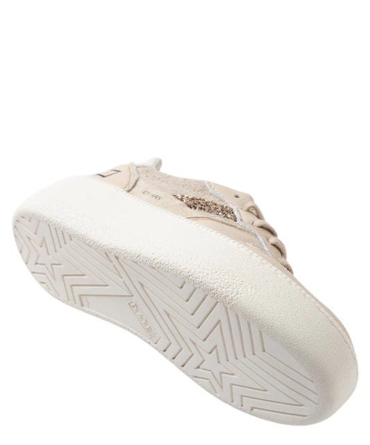 D.A.T.E COURT PLATFORM HAIRY BEIGE