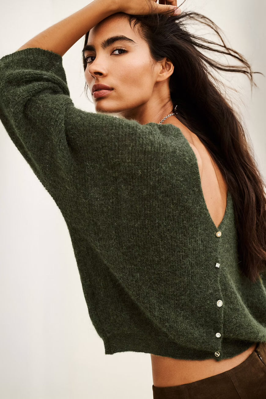 BA&SH KNIT CARDIGAN