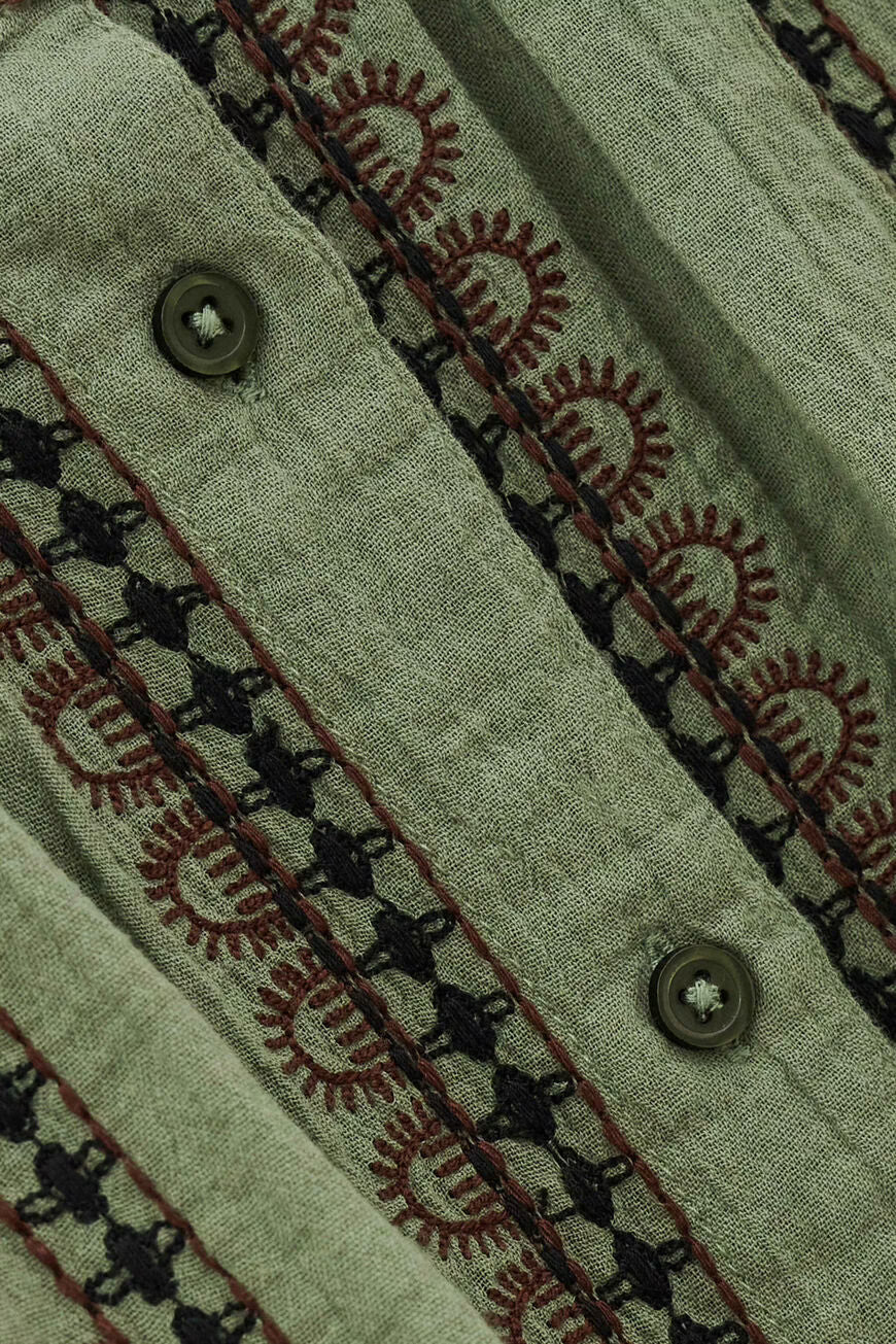 BA&SH EMBROIDERED SHIRT