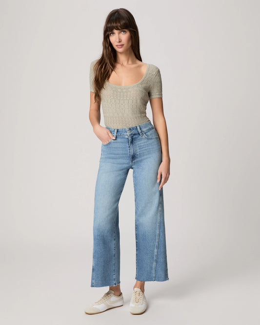 PAIGE ANESSA WIDE LEG JEAN