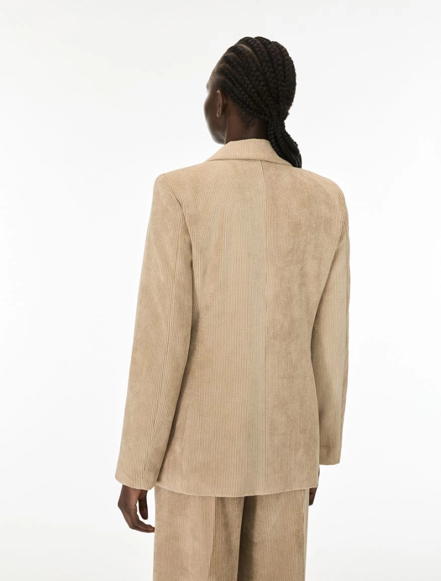 iBLUES VELVET CORD BLAZER