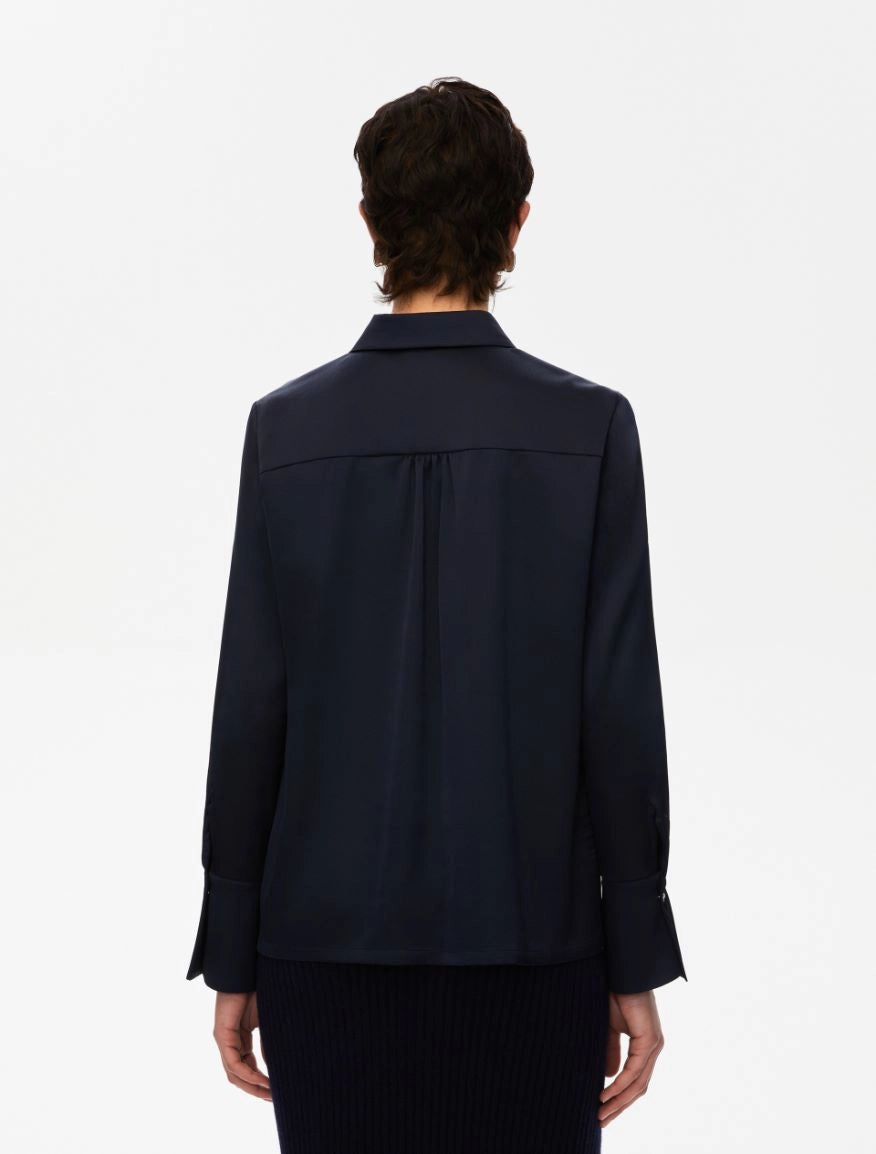 iBLUES SATIN SHIRT ACCOLTO