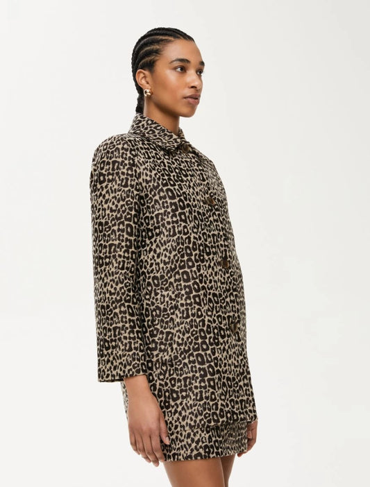 iBLUES ANIMAL-PRINT COAT