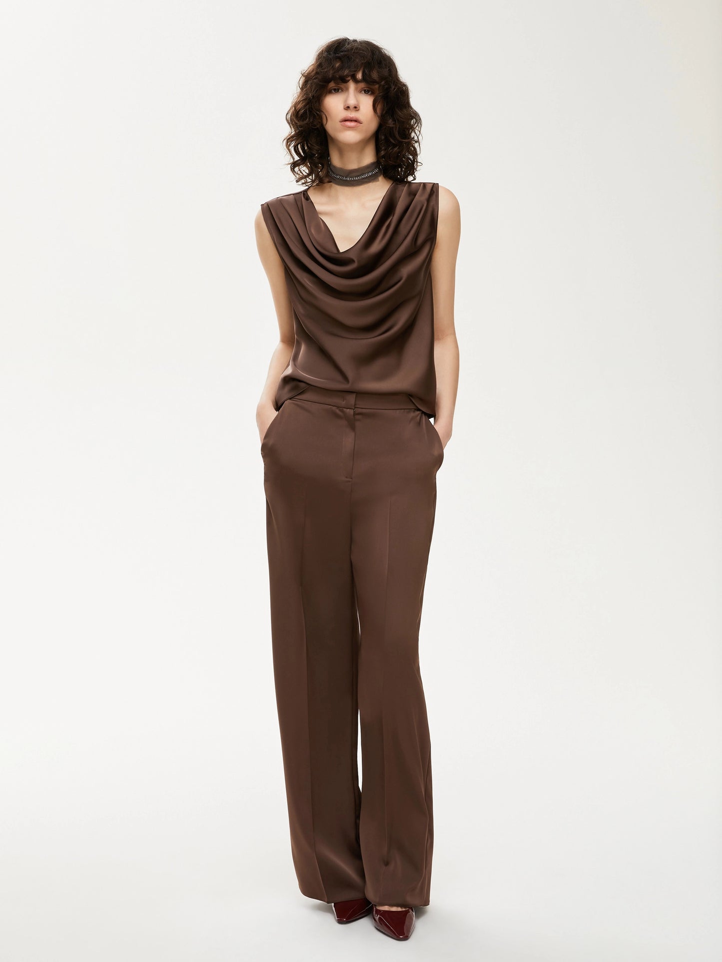 iBLUES SATIN TOP