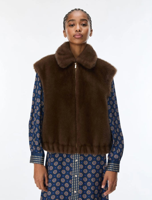 iBLUES FLUFFY GILET