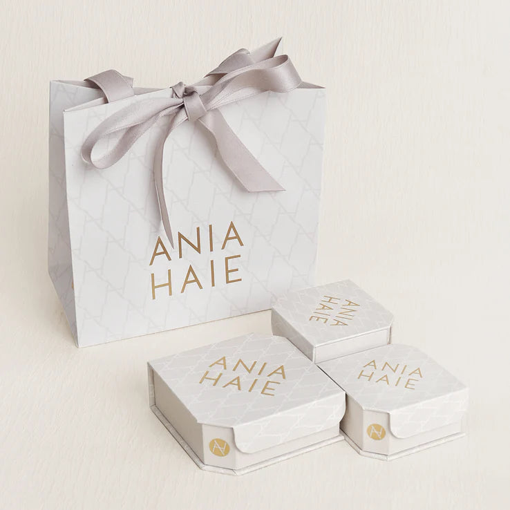 ANIA HAIE GOLD ROUND STONE NECKLACE