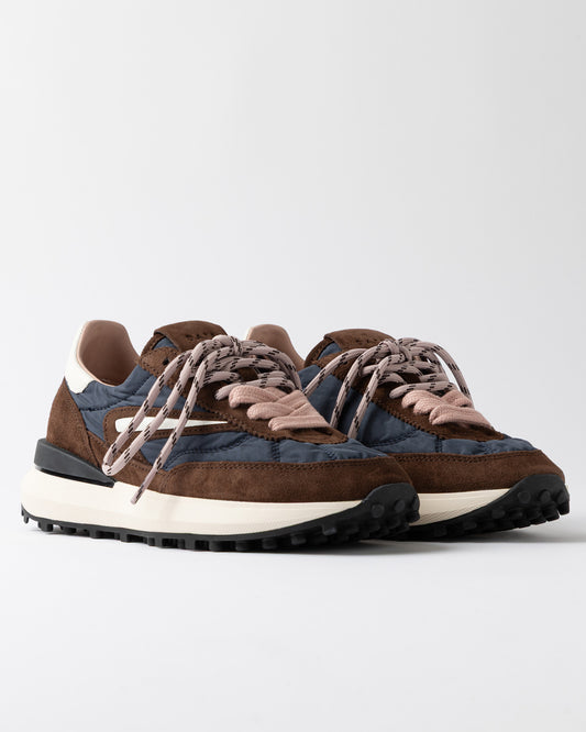 D.A.T.E SNEAKERS ATHLETA NYLON BLUE