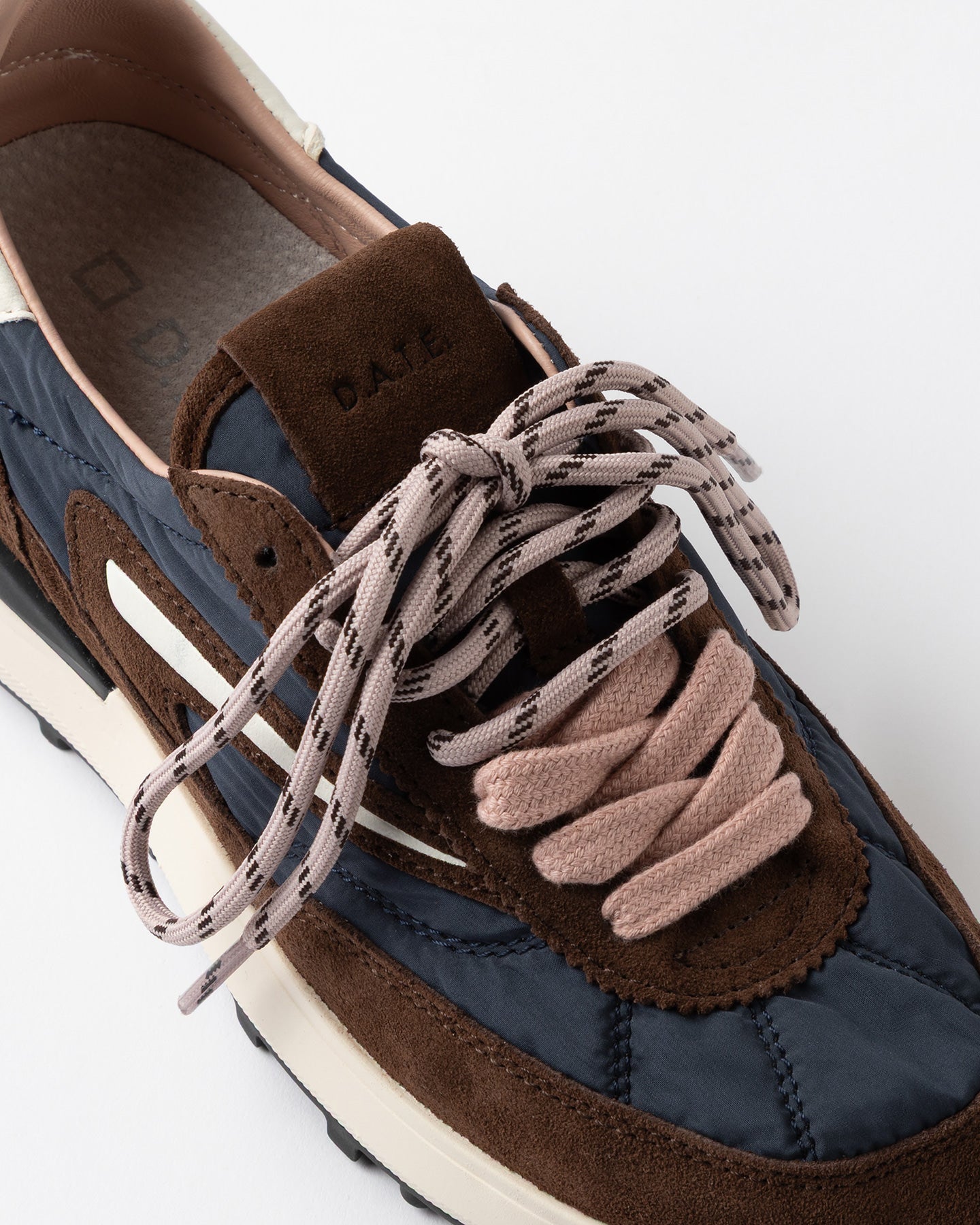 D.A.T.E SNEAKERS ATHLETA NYLON BLUE