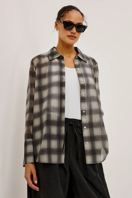 Rails Bishop Shirt Onyx Taupe