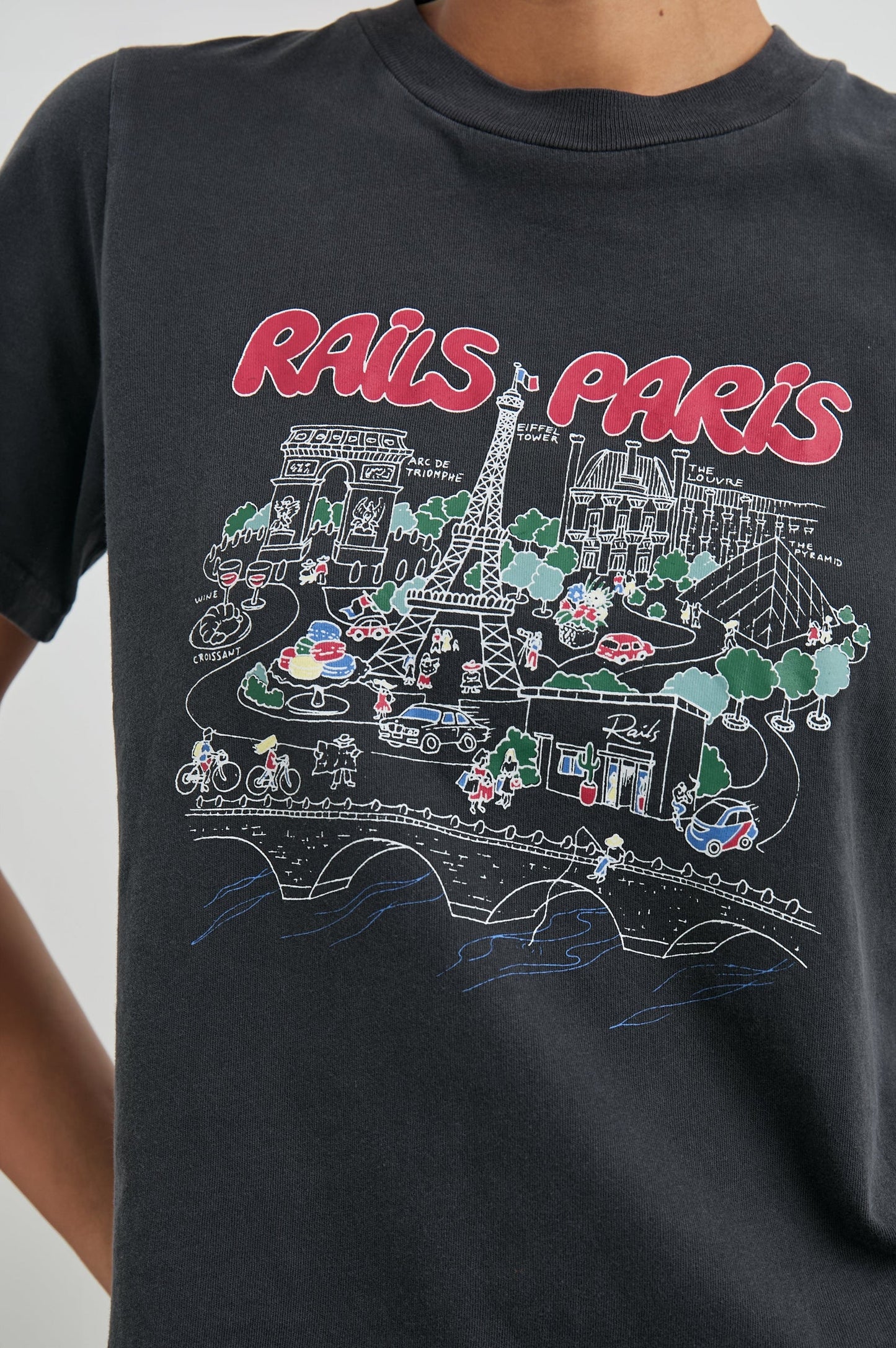 Rails Paris Boyfriend Tee