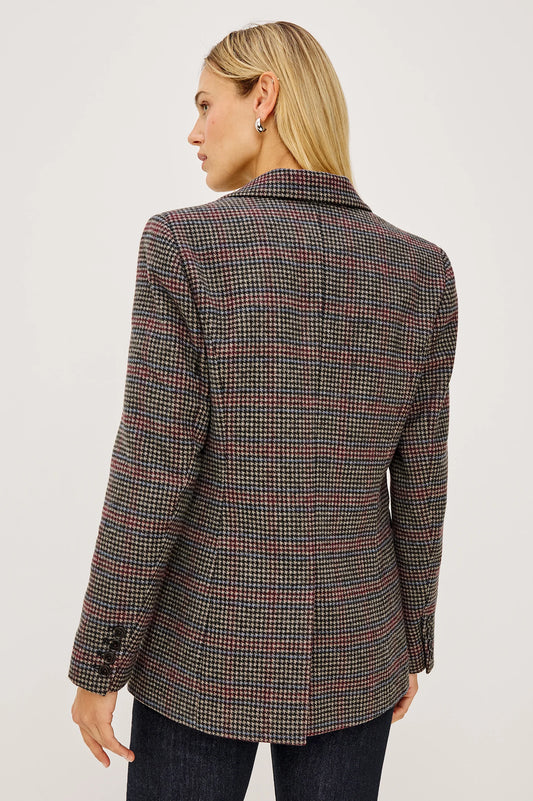 RAILS JAC BLAZER - OXFORD PLUM