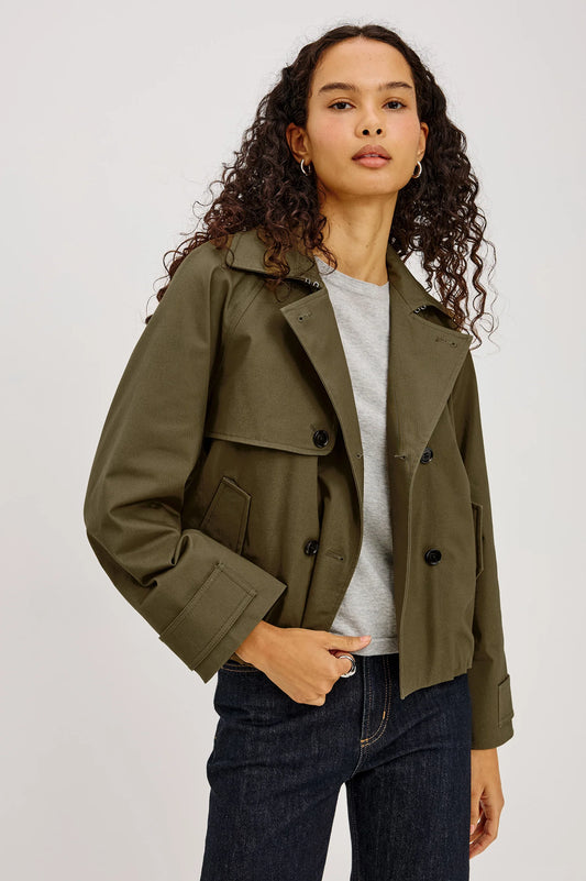 RAILS JETT JACKET - OLIVE