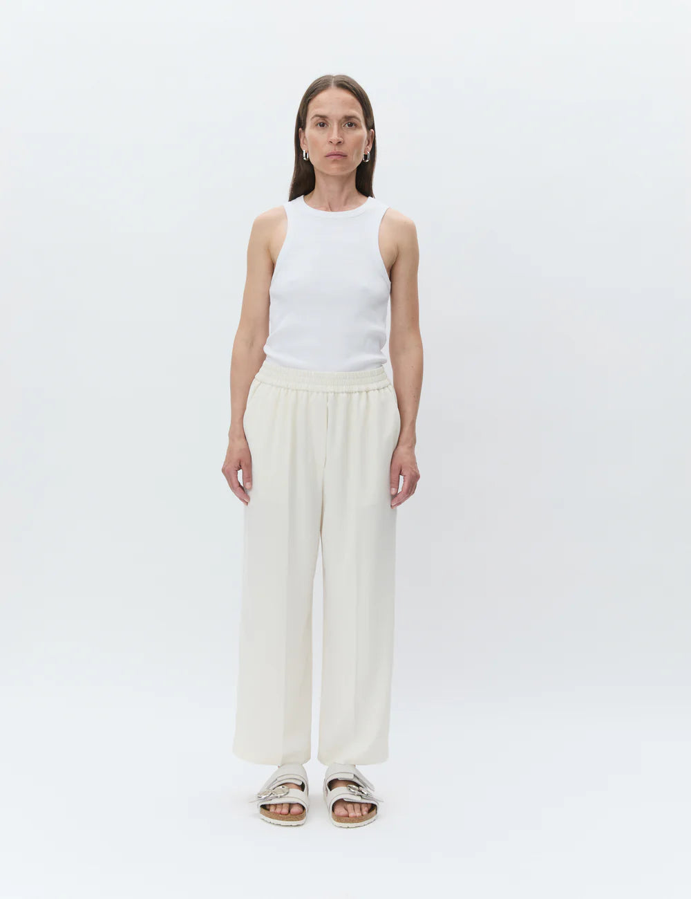 DAY BIRGER ET MIKKELSEN JONAH TROUSERS IVORY