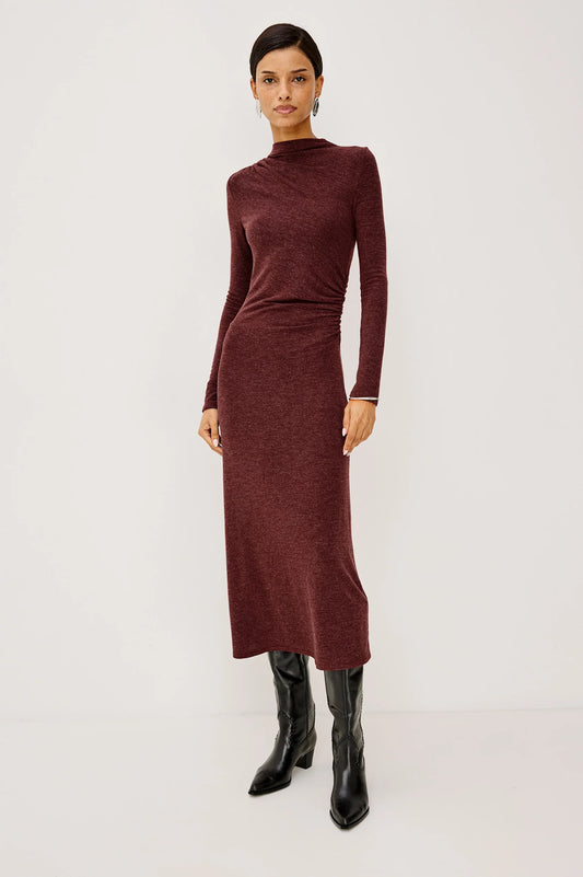 Rails Margaret Midi Dress Merlot