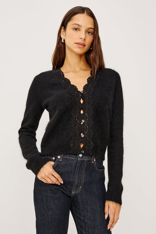 RAILS MER CARDIGAN BLACK