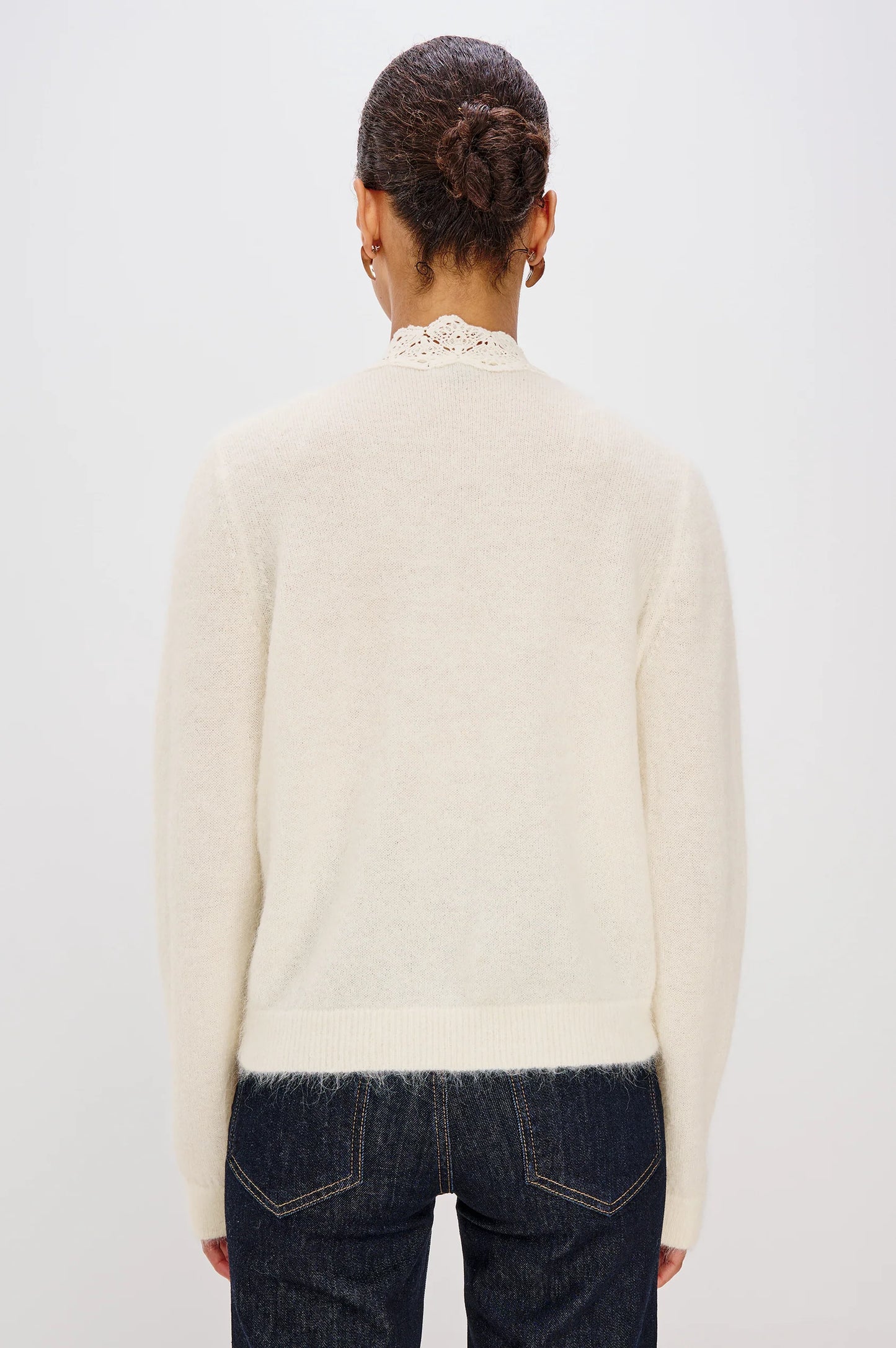 RAILS MER CARDIGAN IVORY