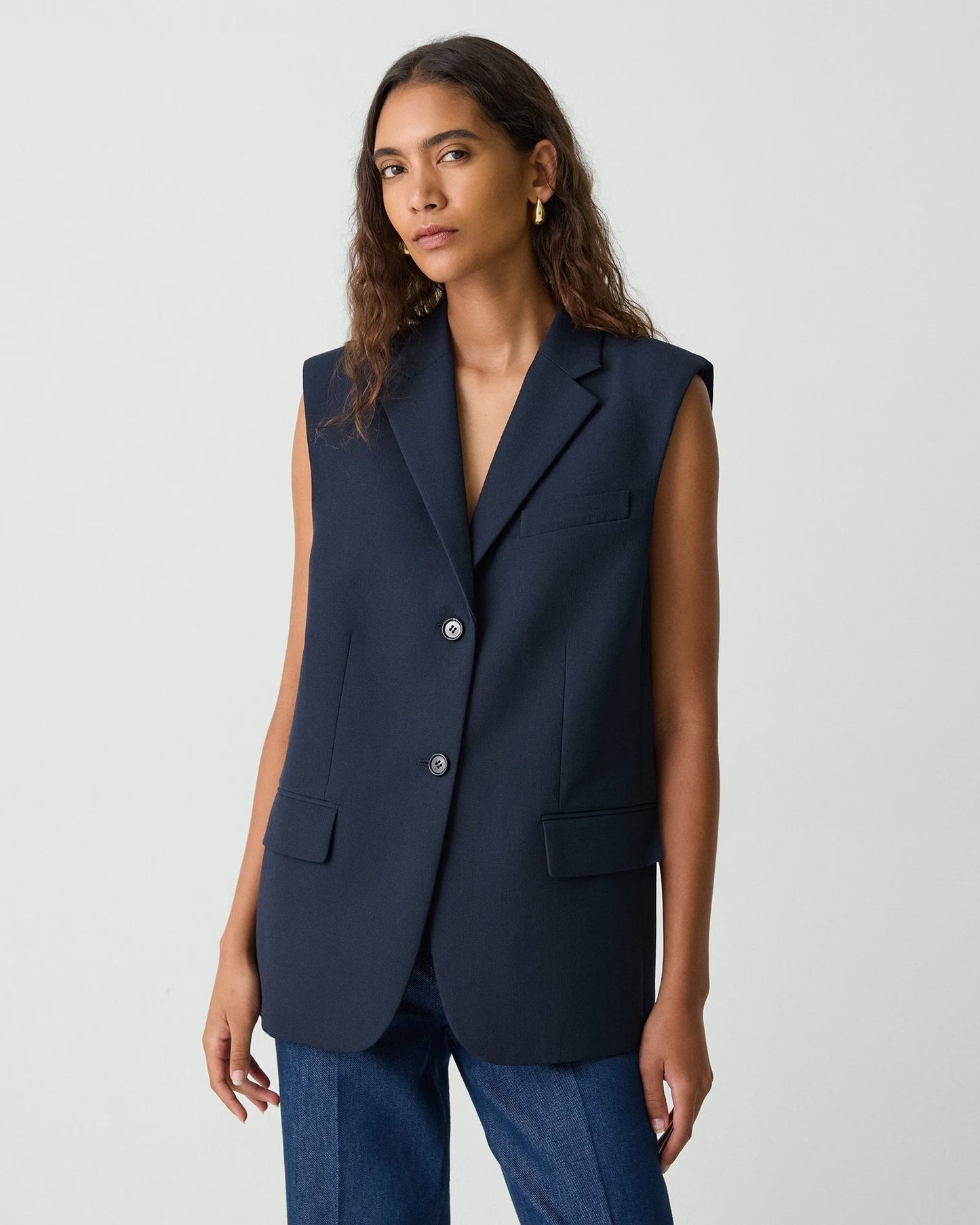 THEORY OVERSIZED VEST