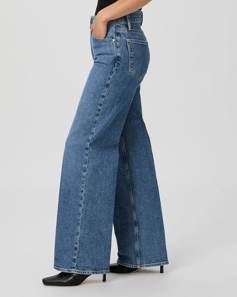Paige Sasha 32 inch Wide Leg Jeans image 2